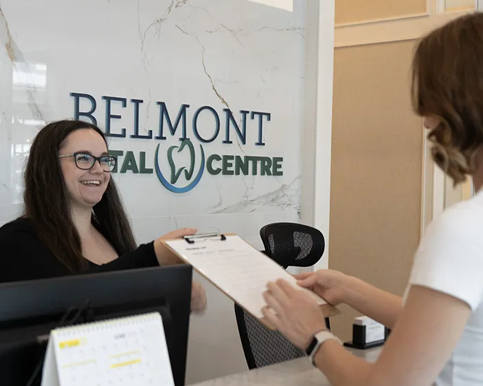 Belmont reception